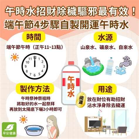 催財水|端午旺財！「午時水」用法＆禁忌一次看 謝沅瑾：財水有多少就。